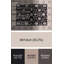 Tapis noir / beige Harhichport-1782580434
