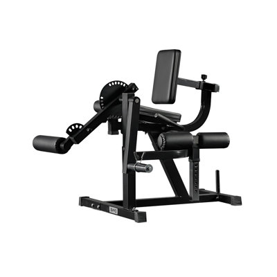 Machine à rallonger les jambes et à se recourber les jambes, résistance à l'assiette, siège et coussinets réglables pour le gymnase à domicile