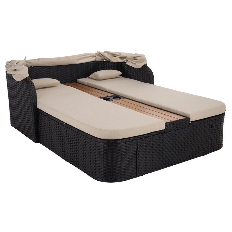 Victoria Double Daybed, Black