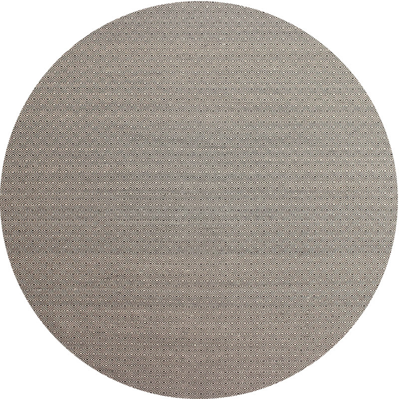 Tapis gris zone contemporaine, Rond 7 pi