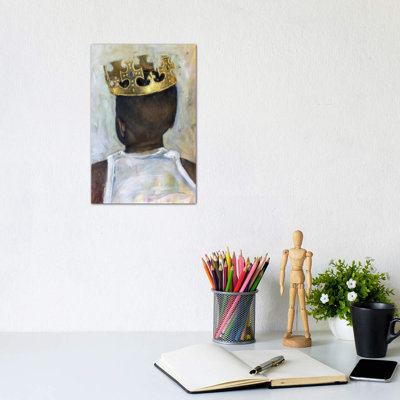 Raised A King by Carlos Antonio Rancaño - Wrapped Canvas Print