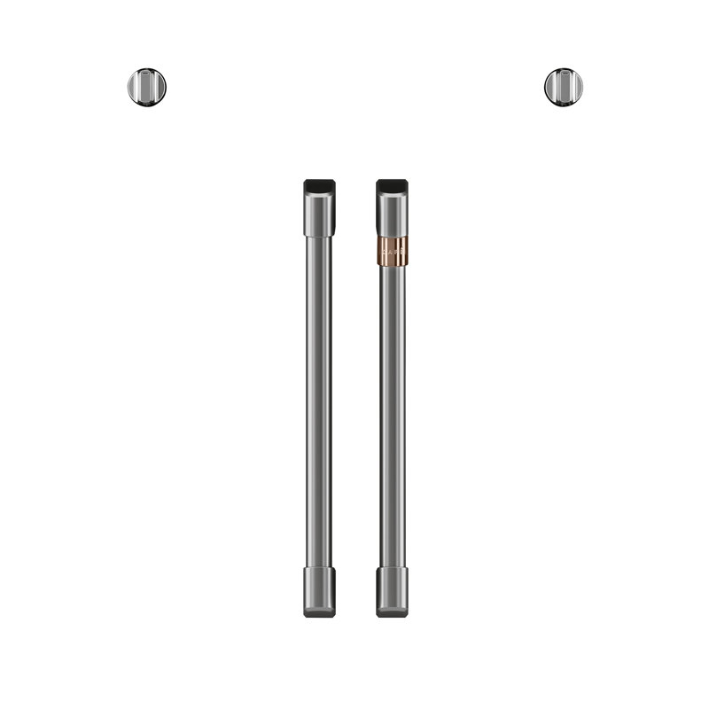 French Door Wall Oven Handle Kit, Brushed Stainless