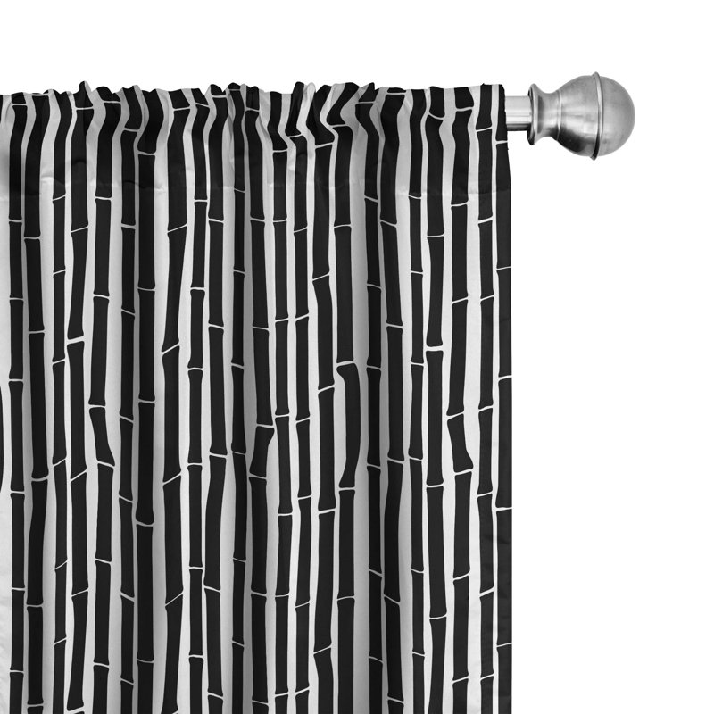 Semi-Sheer Rod Pocket Sliding Panels, 28" x 95"
