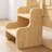 Playful Kids Twin/Full/Queen Bed with Built-in Bookshelf, Safety Stairs & Hidden Trundle for Space-Saving Fun-1904665752-1904665754