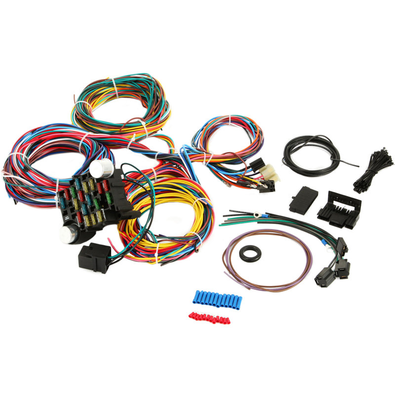 21 Circuit Wiring Harness Kit Long Wires Wiring Harness 21 standard Colour