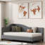 L-shaped Linen Daybed With Solid Wood Legs-634927716-634927717