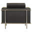 Chaise Hercules série contemporaine Lesley LeatherSoft-573468811