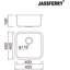 Belfry Kitchen Locklin 450mm W Single Bowl Stainless Steel Undermount Kitchen Sink 0-1972837490