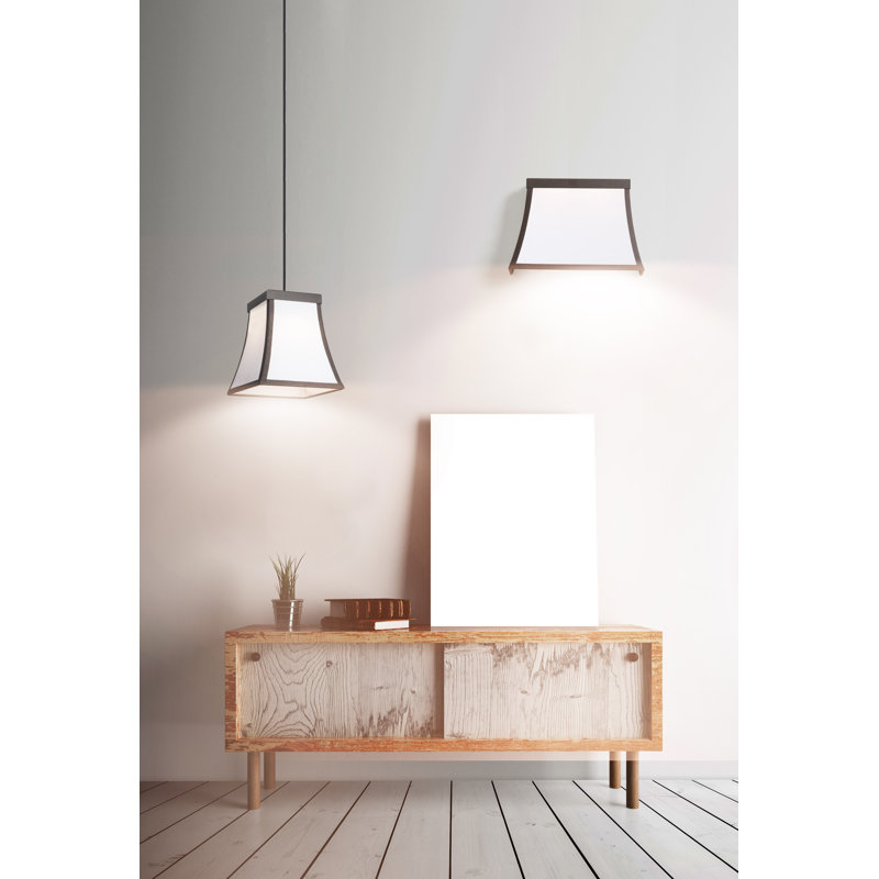 Crotzer Steel LED Flush Mounted Sconce