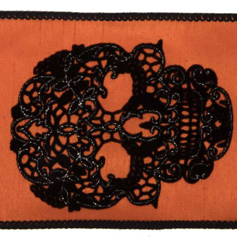 Ruban Dupion, Orange