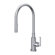 Rohl Lombardia® Kitchen Single Lever Single Hole Pulldown Kitchen Faucet with Metal Lever