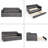Twin Size Upholstery Daybed With Twin Size Pop-Up Trundle And USB Charging Design