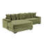 Canapé en flanelle 111,4 po
