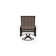 Chaise de patio pivotante Askar