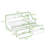 Twin to King Daybed with Storage Bookcases, Built-in Charging Station, Drawers and USB Ports-911945007