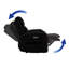 Fauteuil inclinable électrique en velours côtelé avec porte-gobelets Sizemore-121727101