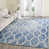Blue/Ivory