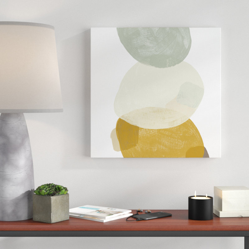 Platelet IV by June Erica Vess - Wrapped Canvas Painting, 51cm H x 51cm W