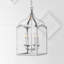 Luminaire suspendu rectangulaire à 4 lumières Viraj-63989346