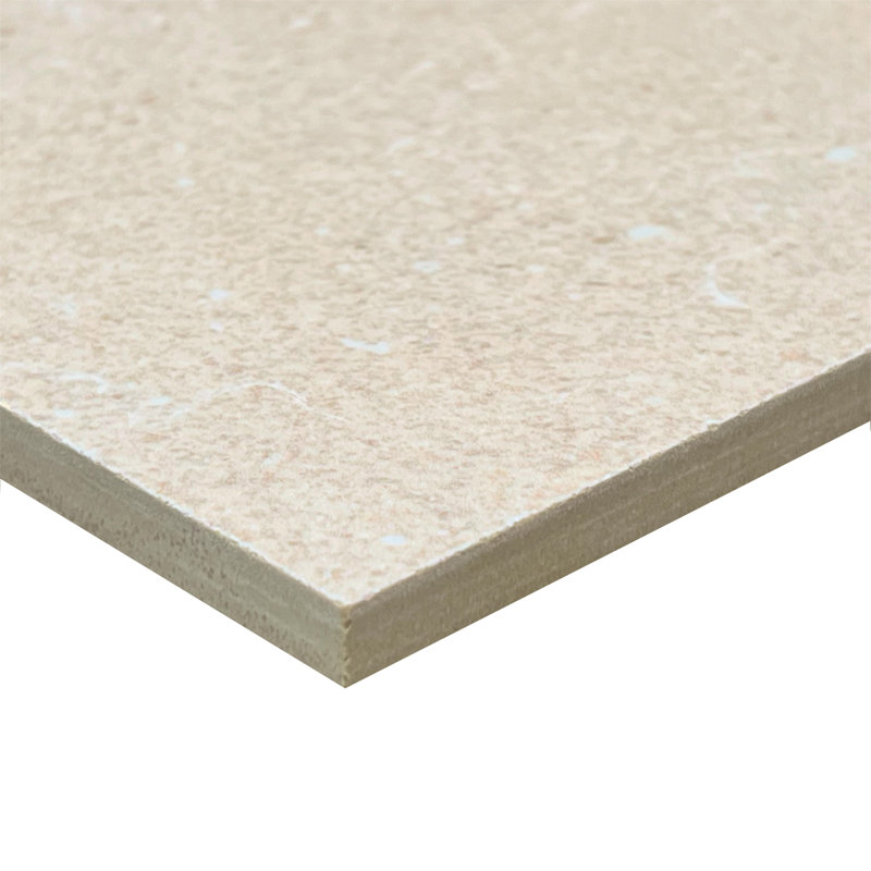 Spanish Ciottoli  24" x 24" Matte Stone Look Porcelain Floor and Wall Tile (4 PCS, 15.28 Sq. Ft./Case), Ivory