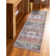 Tapis oriental gris / bleu Ashington