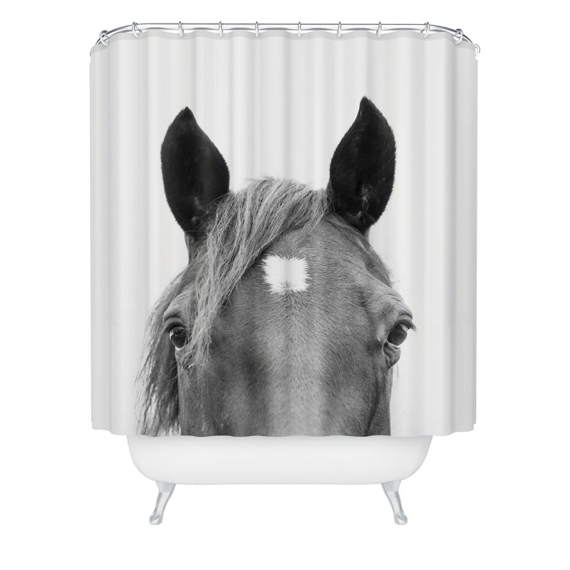 Rideau de douche Sisi and Seb Peeking Horse