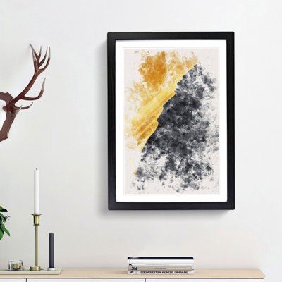 Edge Of A Sand Dune Watercolour - Picture Frame Graphic Art
