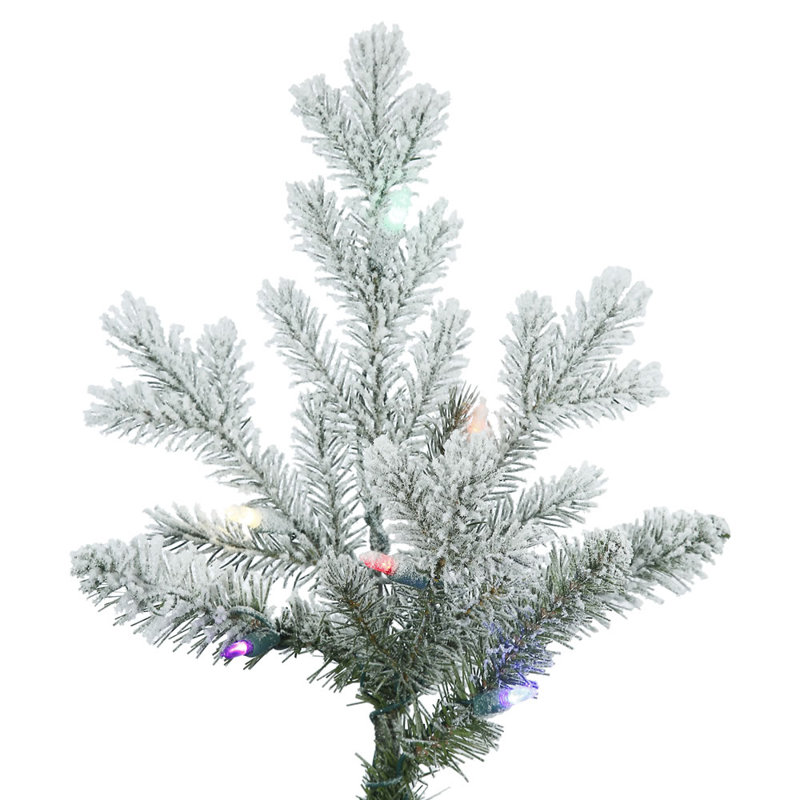 10' H Lighted Artificial Fir Christmas Tree
