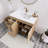 36'' Single Bathroom Vanity with Acrylic Top