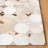Bersa Flat Weave Hair On Leather Geometric Rug-553642306