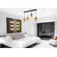 Tenterden 4 - Light Black Cluster Pendant-227650608