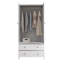 Armoire de rangement en métal pour vêtements-951870125
