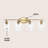 Dejon Iron/Seeded Glass Cottage Rustic LED Vanity Light-1821739452-1835372184
