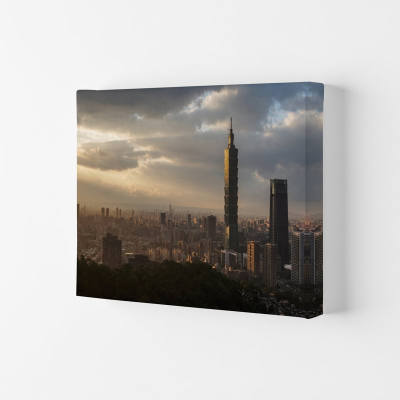 101 by Karsten Wrobel - Print on Canvas, 59.4cm H x 84cm W x 4cm D, Wrapped Canvas