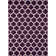 Tapis à motif géométrique mauve Cara-Leigh