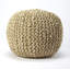 Pincushion Woven 19"W Pouffe-1547255771