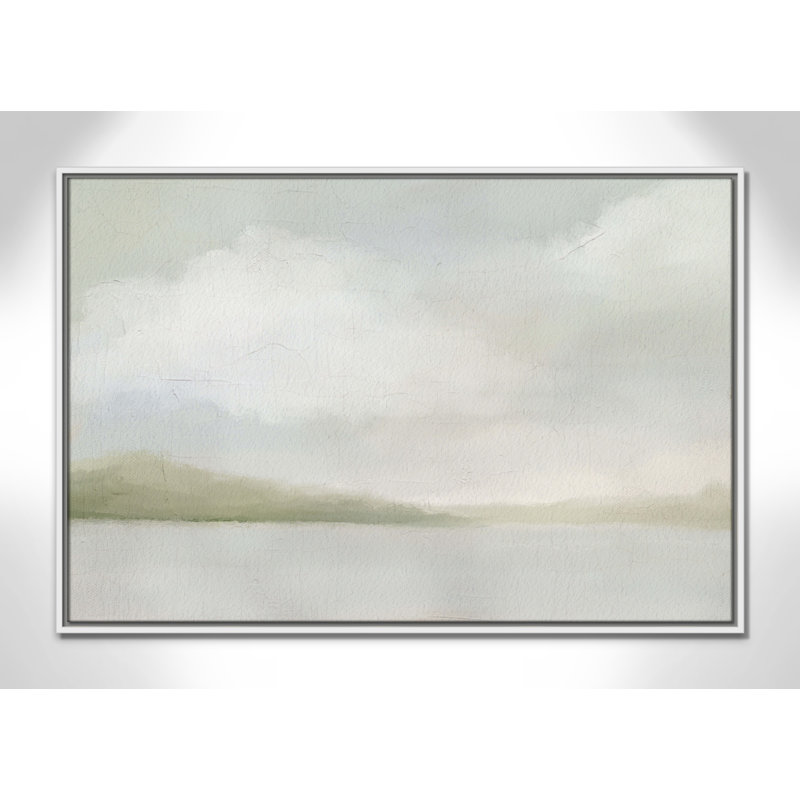 Queensland " A Tranquil Morning ", 25.5" H x 37.5" W, White