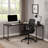 Computer Desk, Home Office, Corner, 58"l, L Shape, Work, Laptop, Laminate, Metal, Contemporary, Modern-784418303