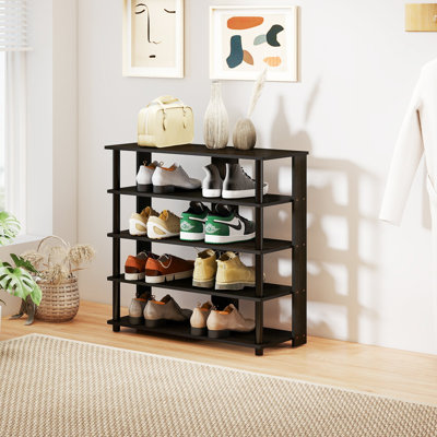 5-Tier Storage 12 Pair Shoe Rack