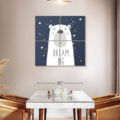 Dream Big Bear, typographie
