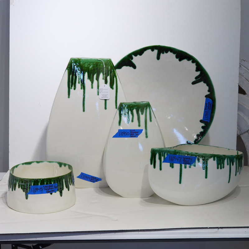 Ceramic Abstract Charger