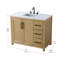 Meuble-lavabo simple 42 po-21995562