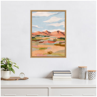 Southwestern Dreams l by Nikita Jariwala Framed Canvas Wall Art Print