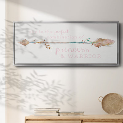 Princess & Warrior - toile encadrée