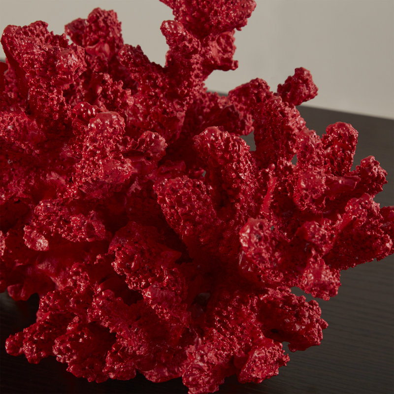 Sculpture en faux corail