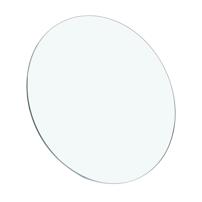 Plateau de table rond en verre trempé 31,5 po - épaisseur 3/10 po