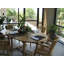 Clarisse Teak Patio Dining Arm Chair