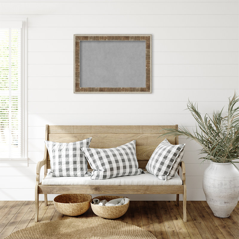 Tableau magnétique Farmhouse Brown, H 25 po x l 33 po