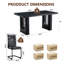 Ensemble de table de salle à manger 6 personnes Modern-1489001716-1489001719