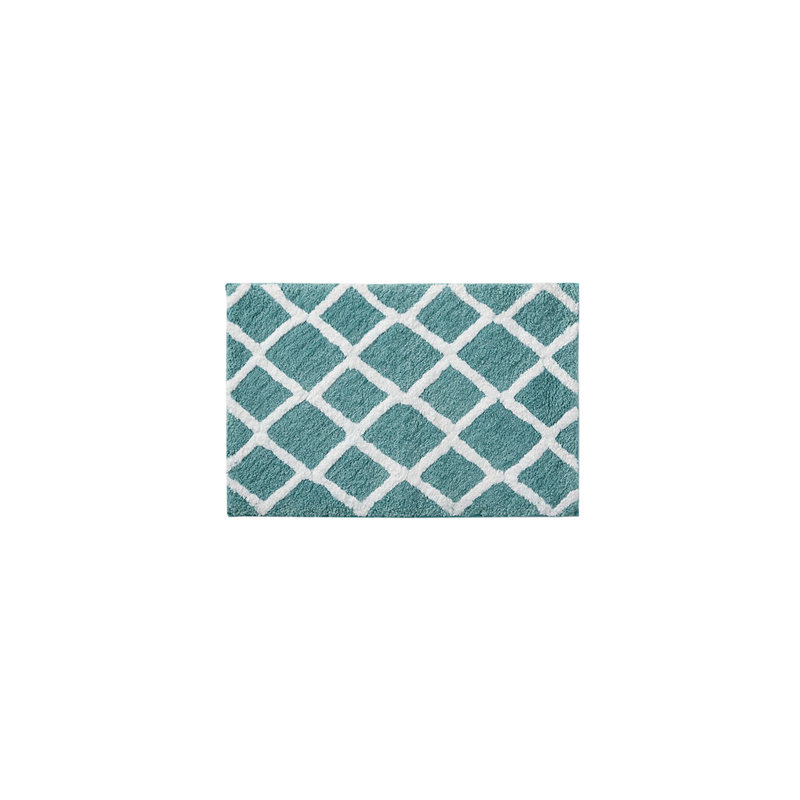 Reversible High Pile Tufted Microfiber Bath Rug